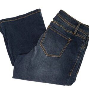 Torrid Luxe Slim Boot Jean -Super Stretch Mid Rise Medium Wash Size 12R